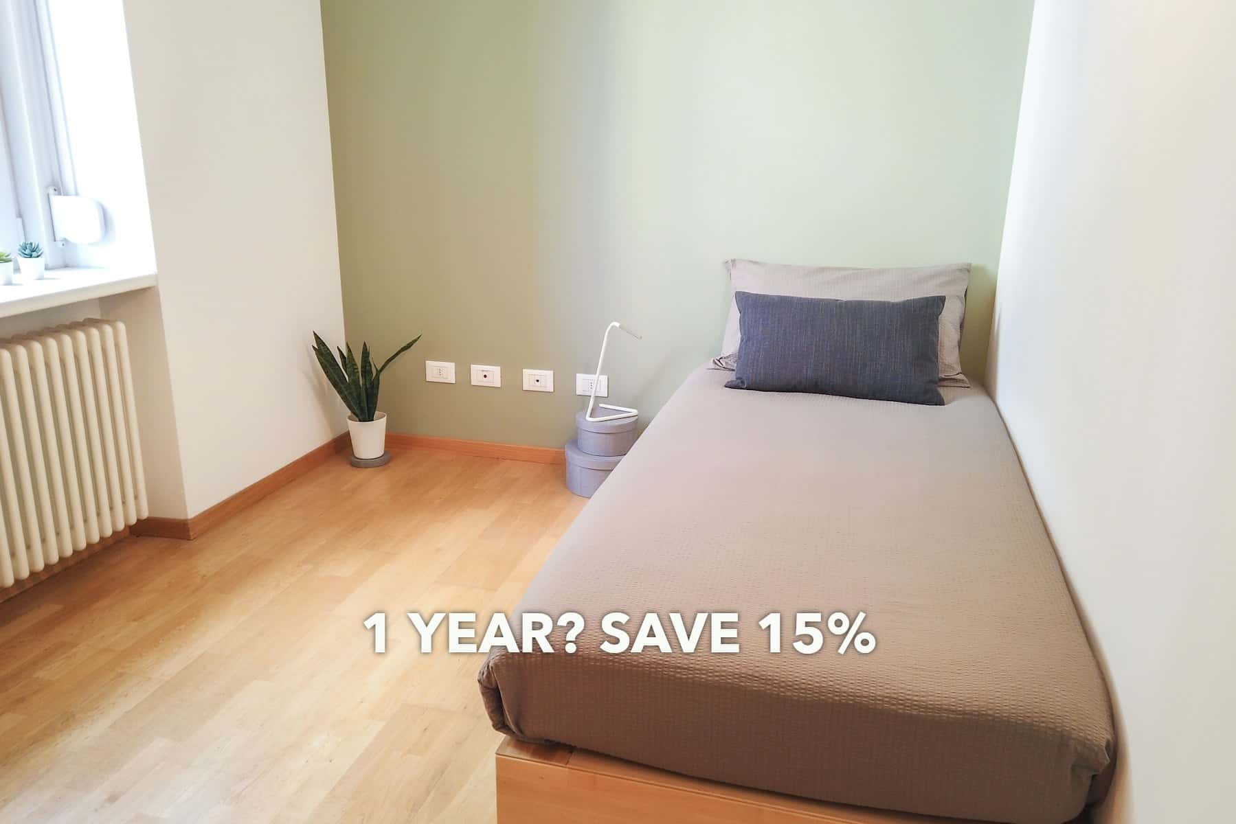 Chambre dans Via Zara, Trento pour 102 m² avec 3 chambres