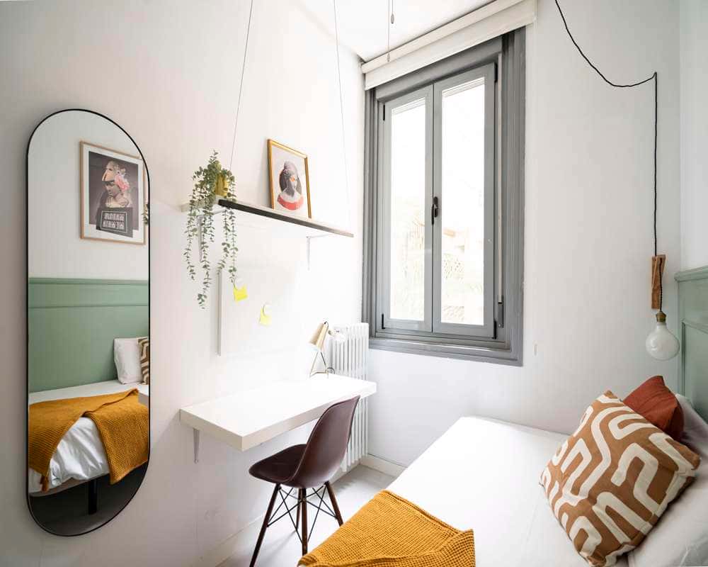 Habitación individual en la San Lorenzo
