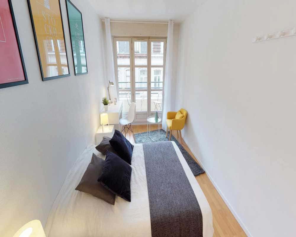 Chambre dans le rue Ratisbonne