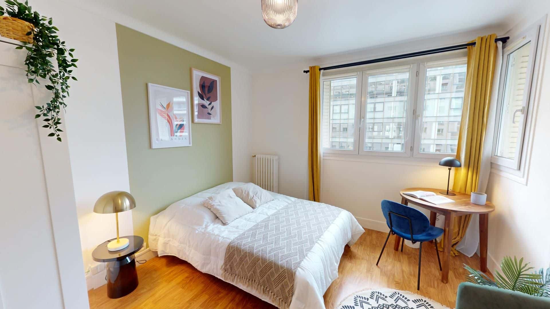 Chambre dans le 148 Rue de Saussure