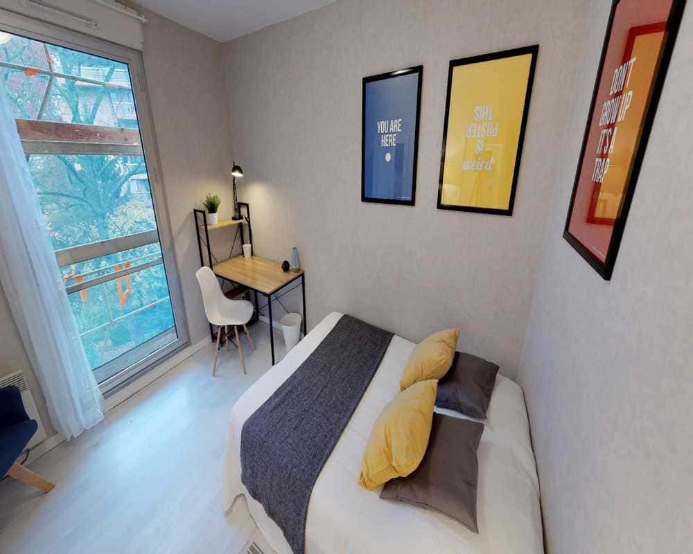 Chambre dans le Rue du Bourbonnais