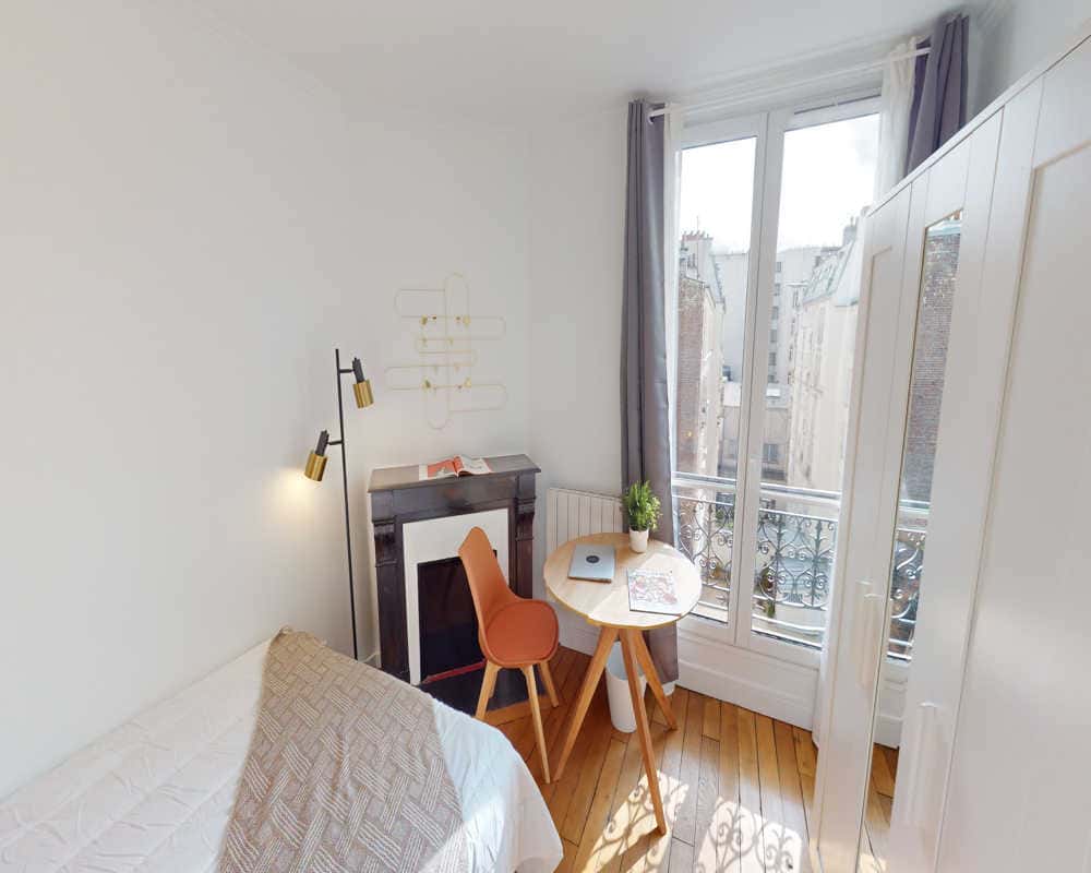 Chambre dans le rue des Cloys