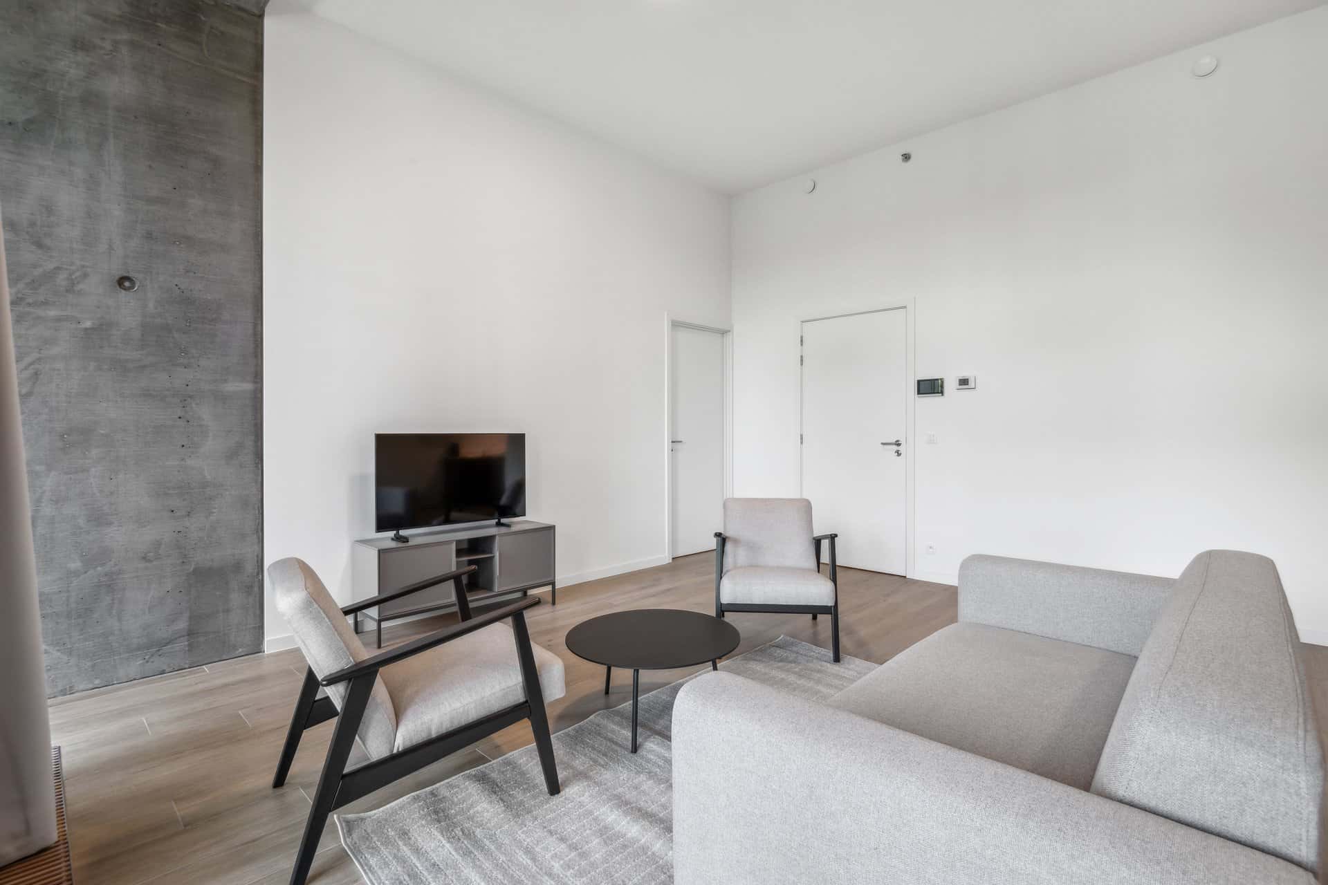 Stanza in Chaussée d'Anvers, Bruxelles di 109 m² con 3 camere