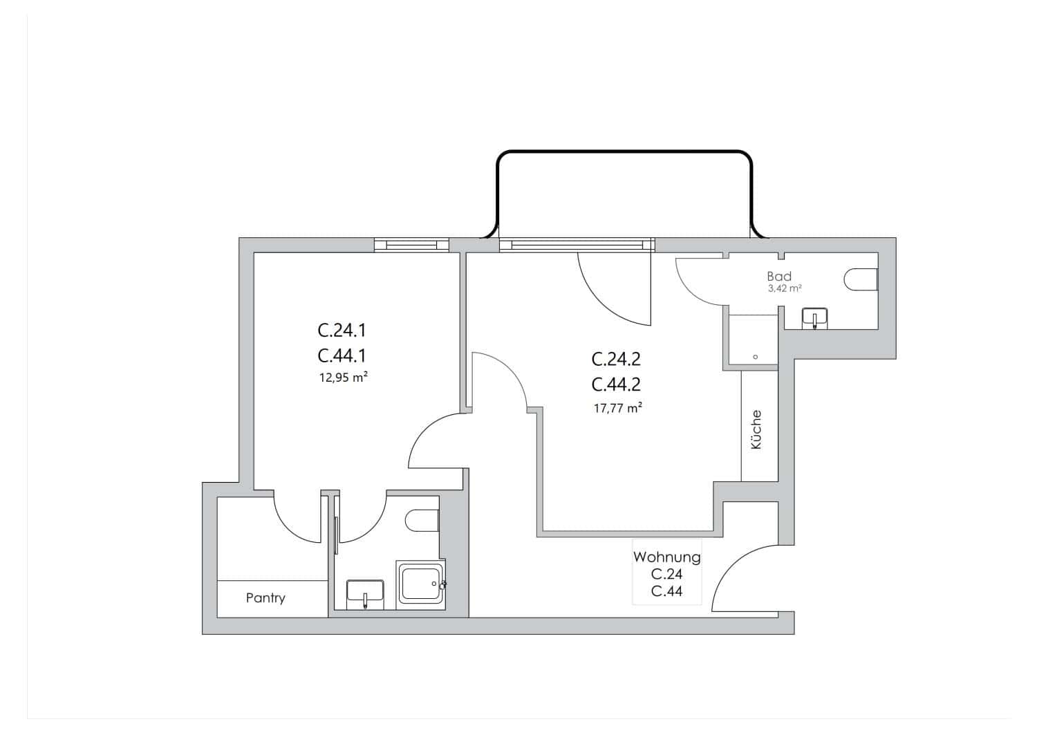Studio in der Nazarethkirchstraße 51 (Aufgang C) - Photo 5