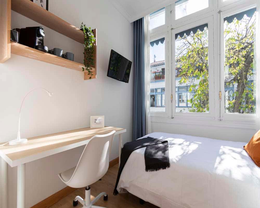 Habitación individual en la San Lorenzo