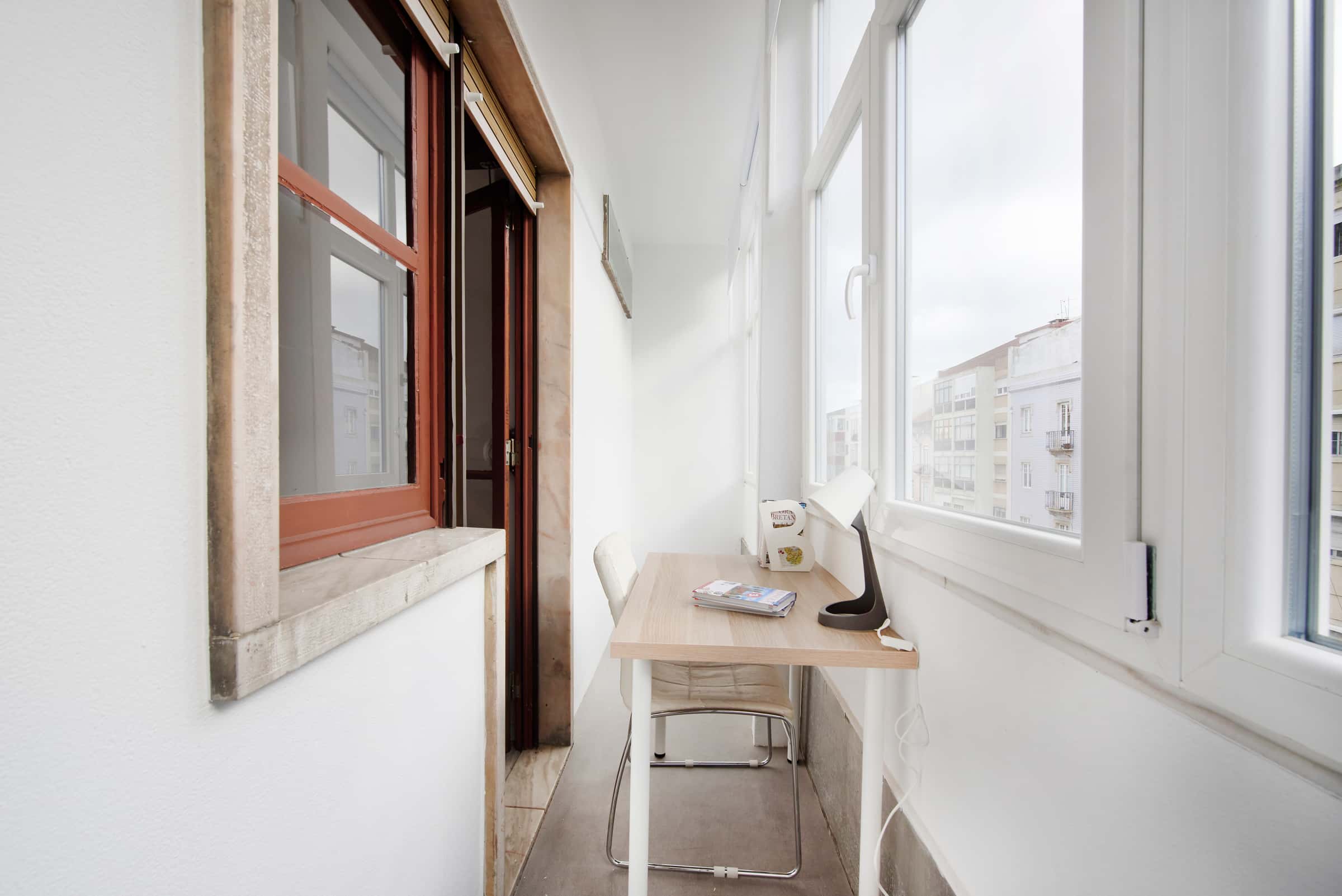 Bedroom in a 3-bedroom apartment in Lisbon - Room 3