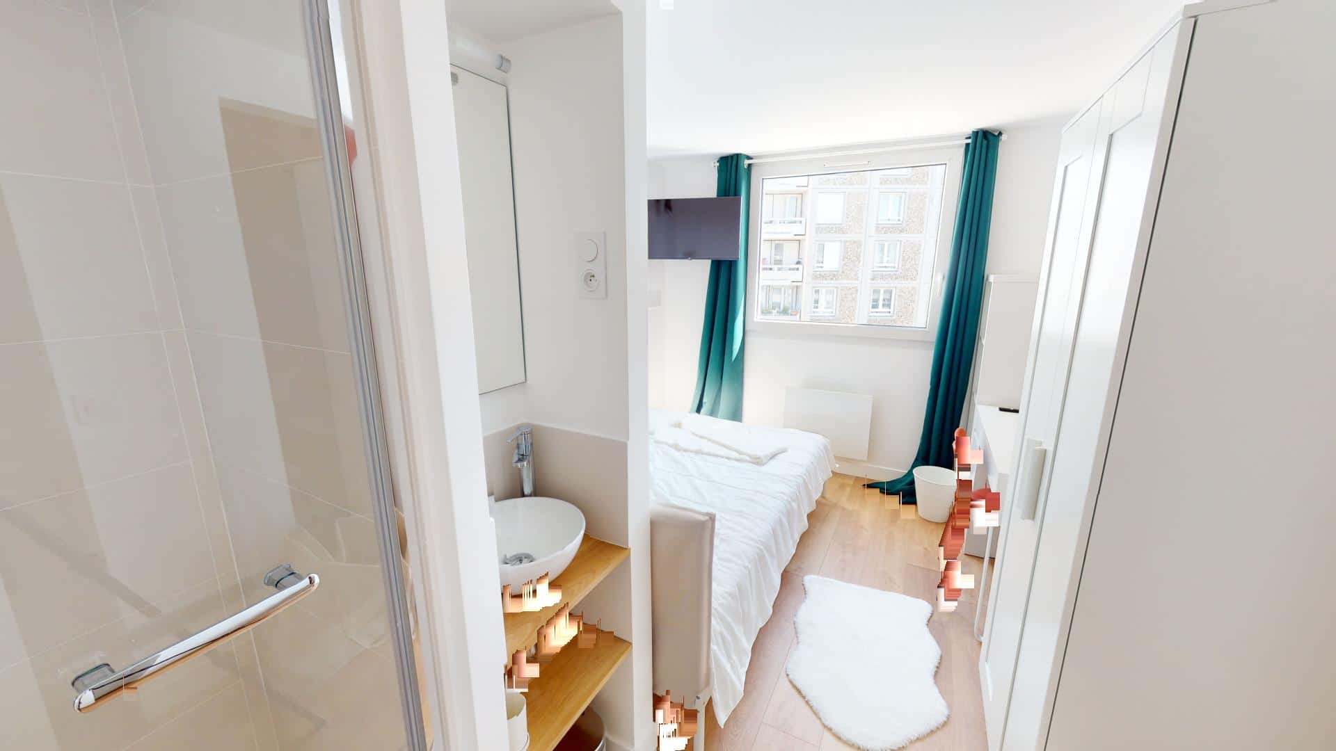 Chambre 3 - SAINT OUEN - Cordon