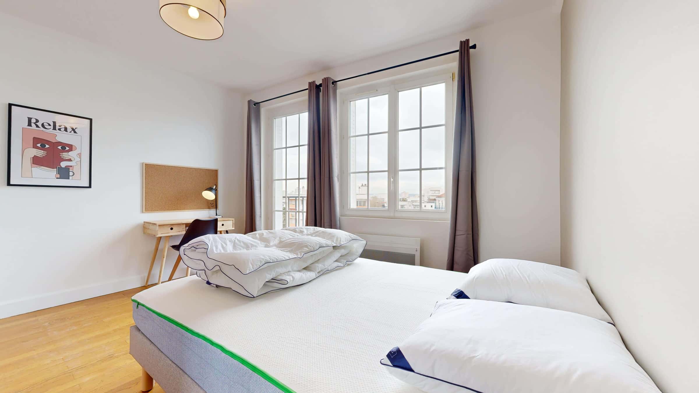 Villeurbanne Marengo - Private Room (3)