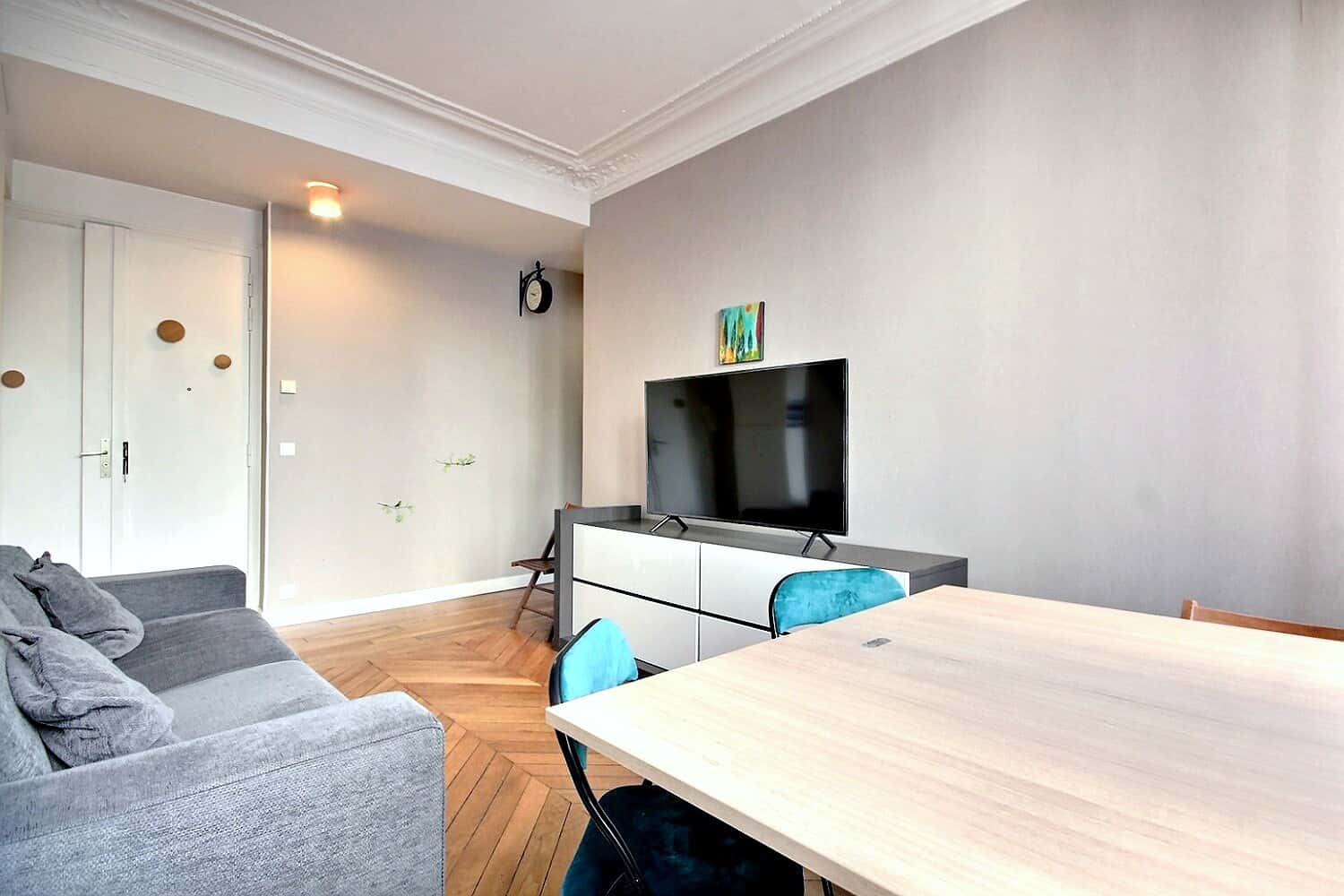 Location Appartement meublé 2 chambres - 53m² - Commerce - Paris
