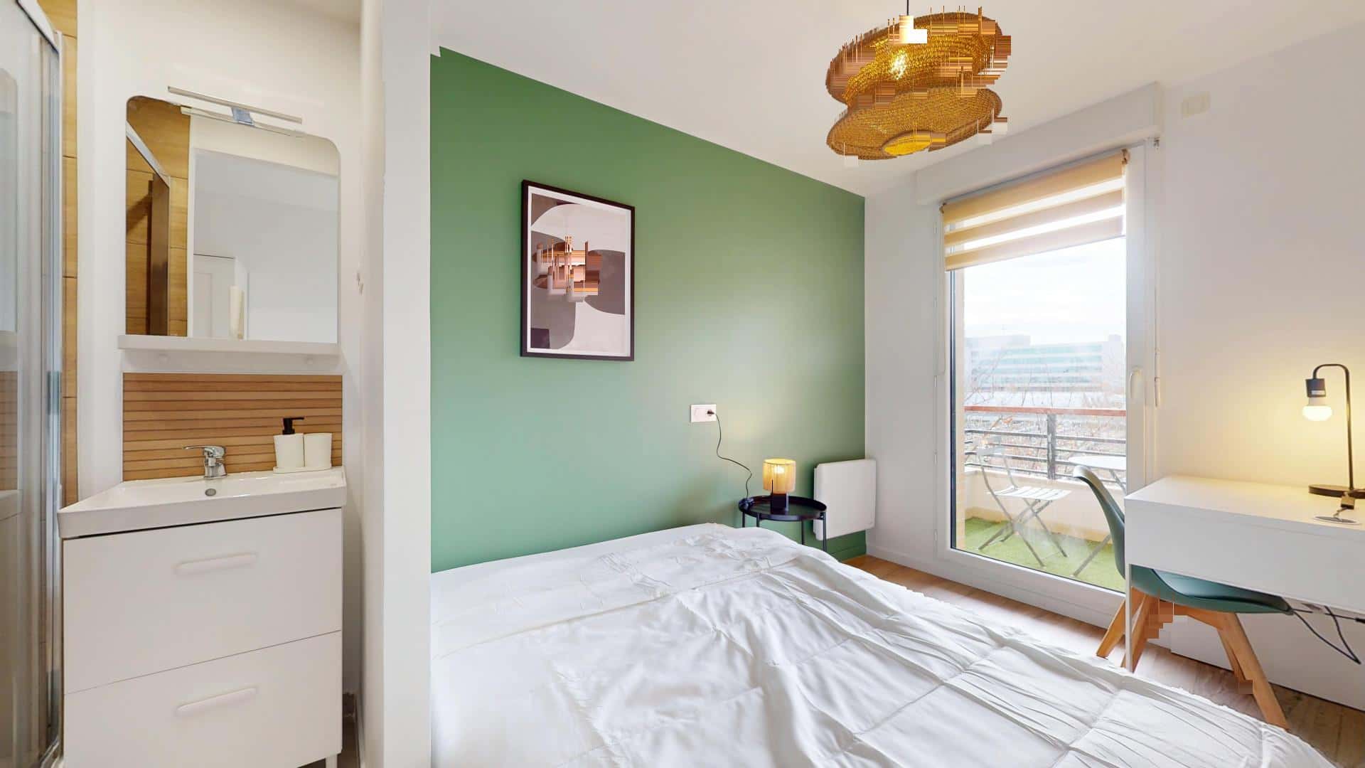 Chambre 1 - Colombes - De Gaulle