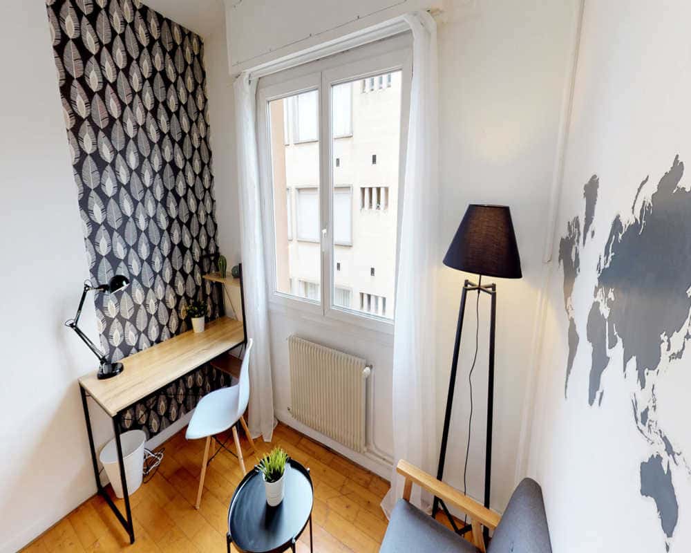Chambre dans le rue Ernest Michel