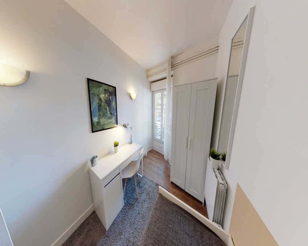 Chambre dans le boulevard d'Arcole