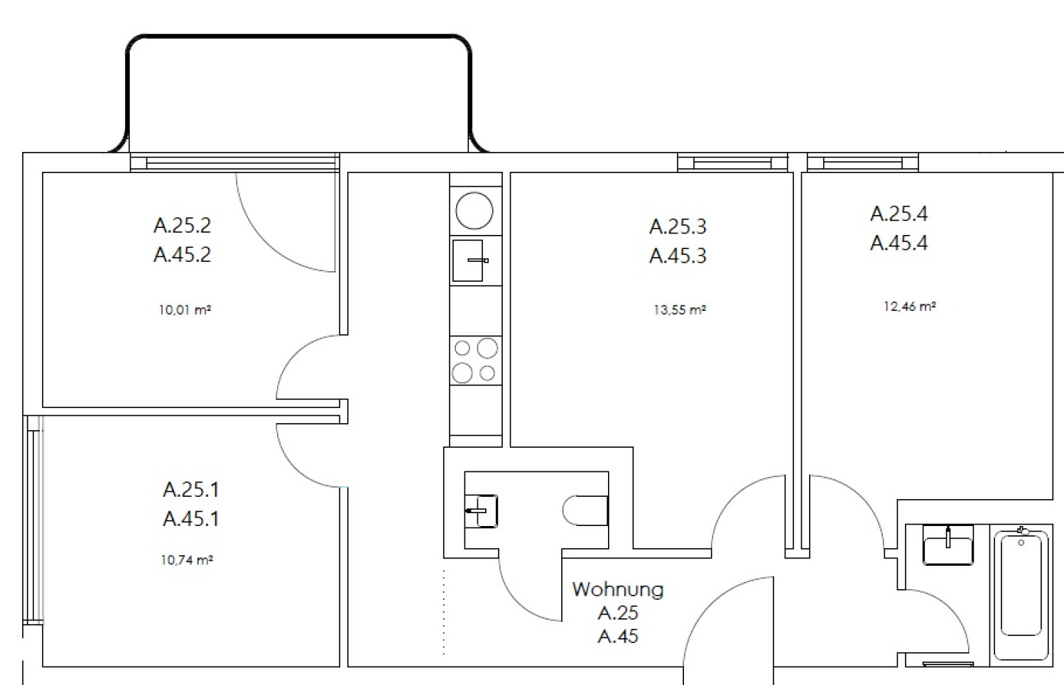 Zimmer in der Nazarethkirchstraße 51 (Aufgang A)