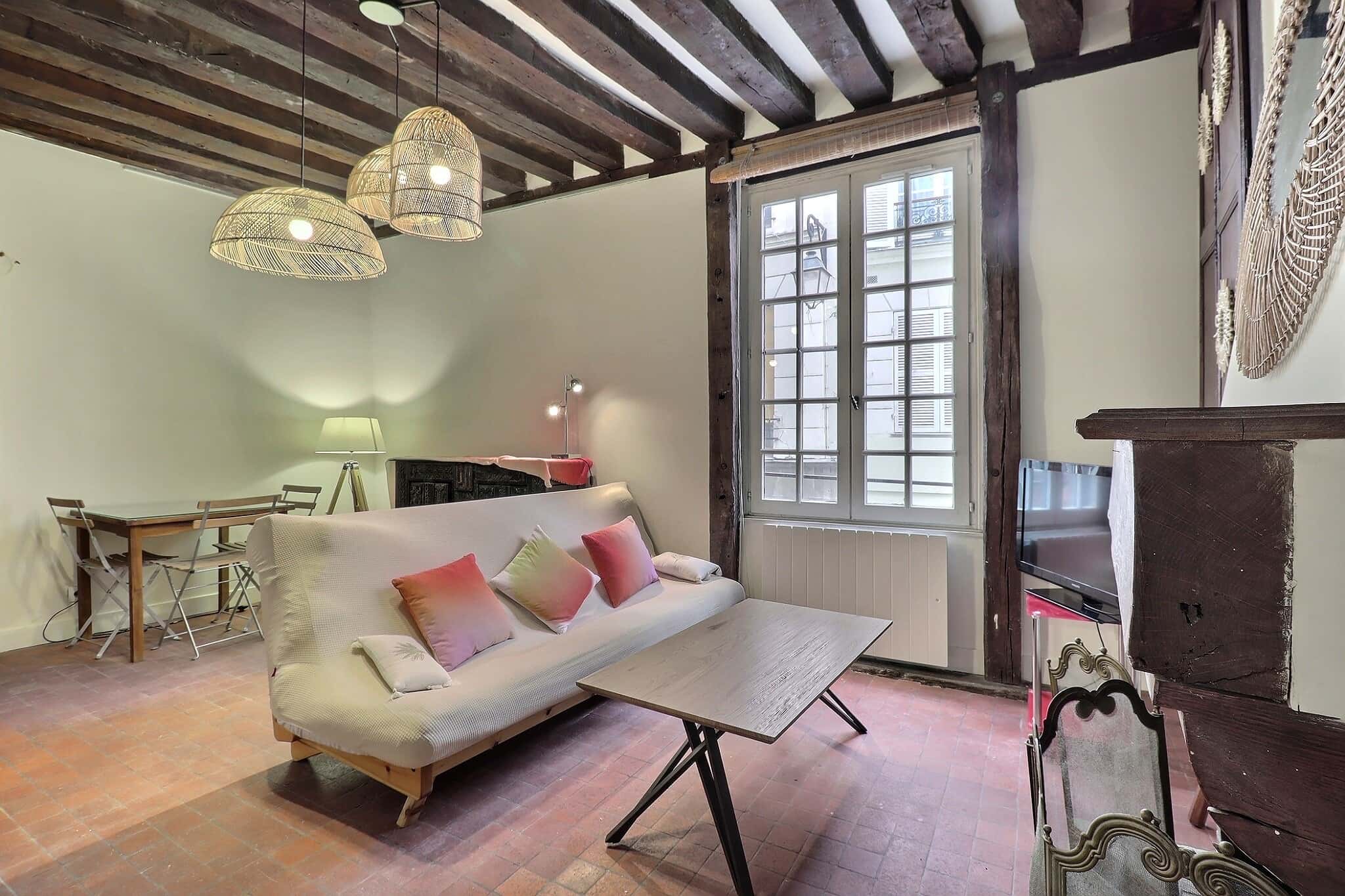 Location Appartement meublé 1 chambre - 46m² - Arts et Métiers - Paris