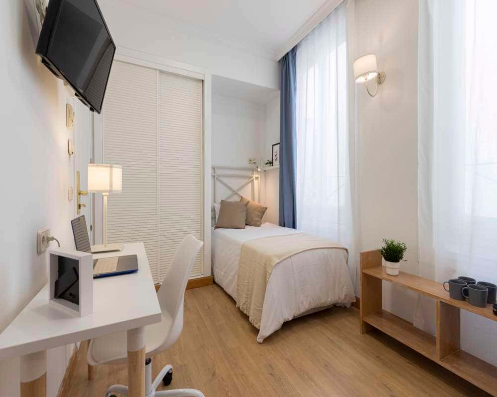 Habitación individual en la San Lorenzo