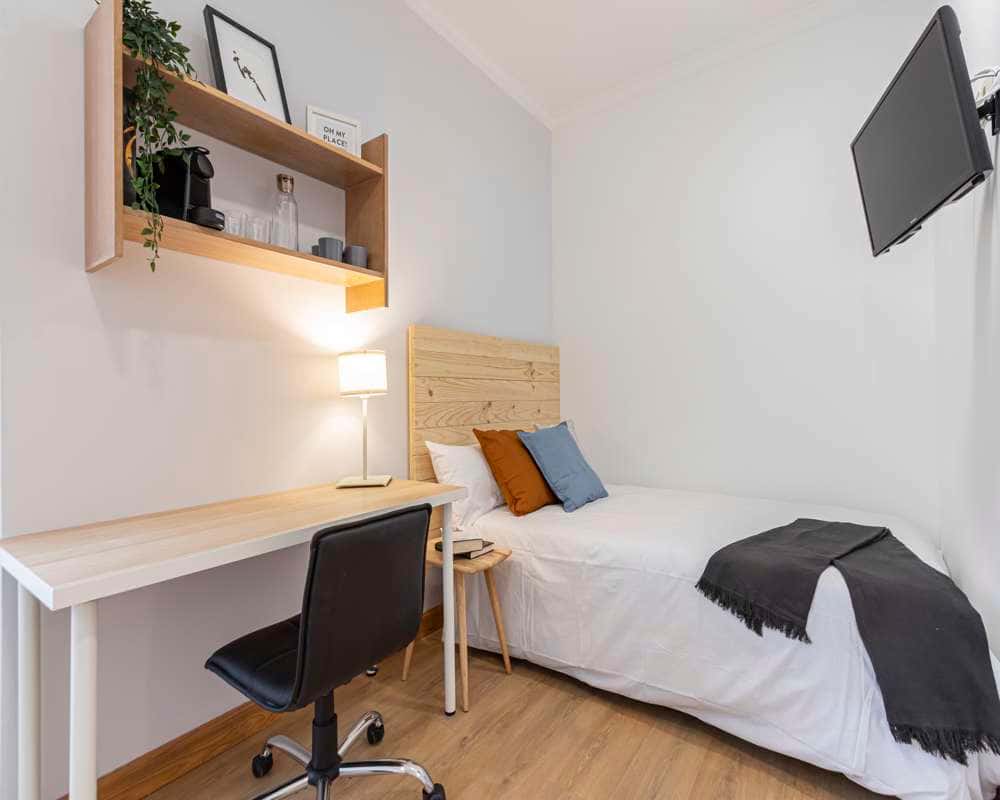 Habitación individual en la San Lorenzo
