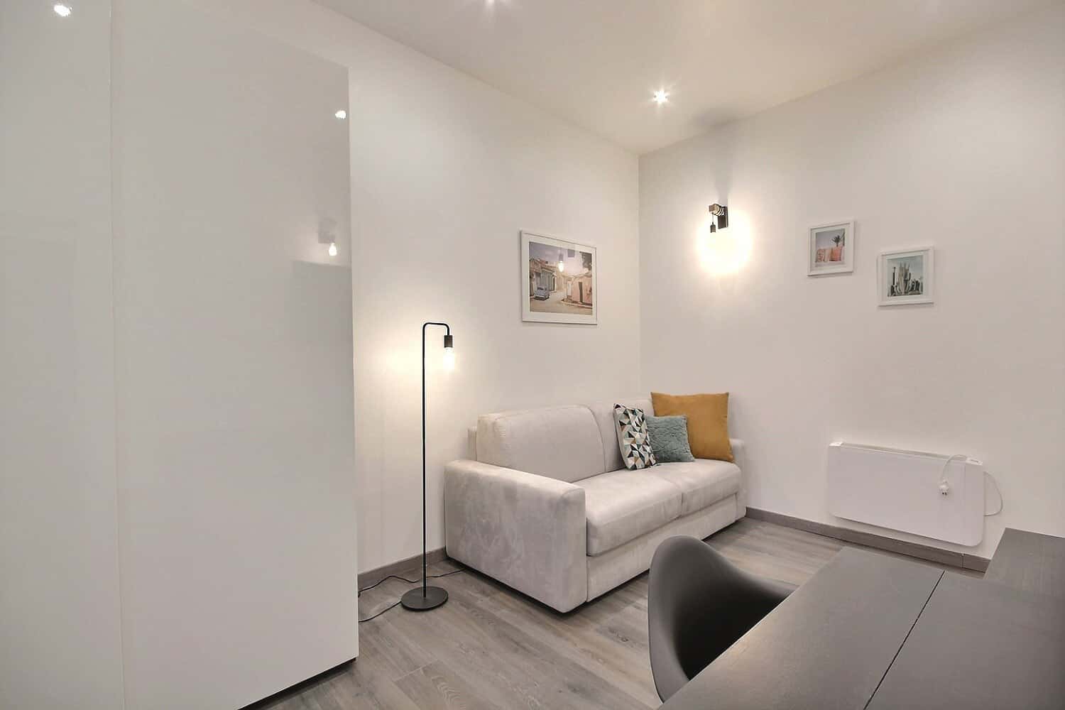 Location Appartement meublé Studio - 22m² - Tolbiac - Paris