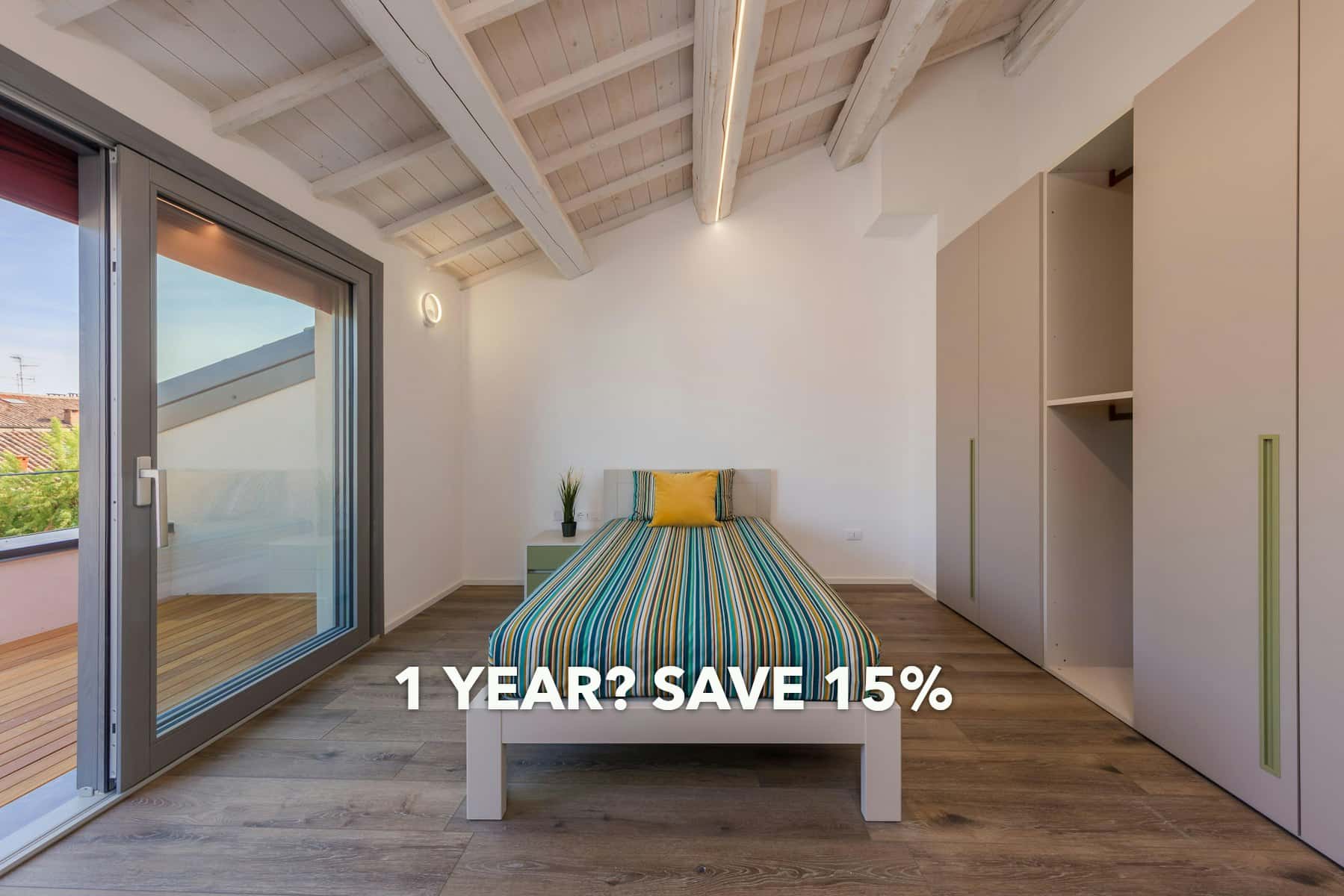 Room in Via Fondobanchetto, Ferrara for 39 m² with 2 bedrooms