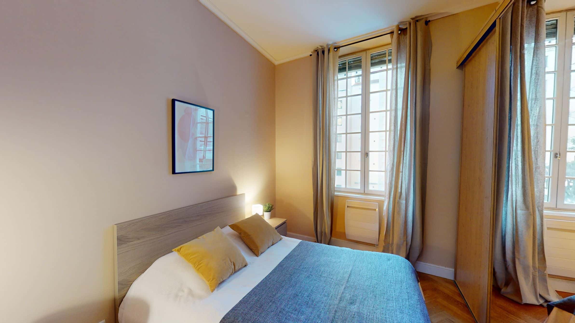 Chambre dans le 123 rue tête d'or