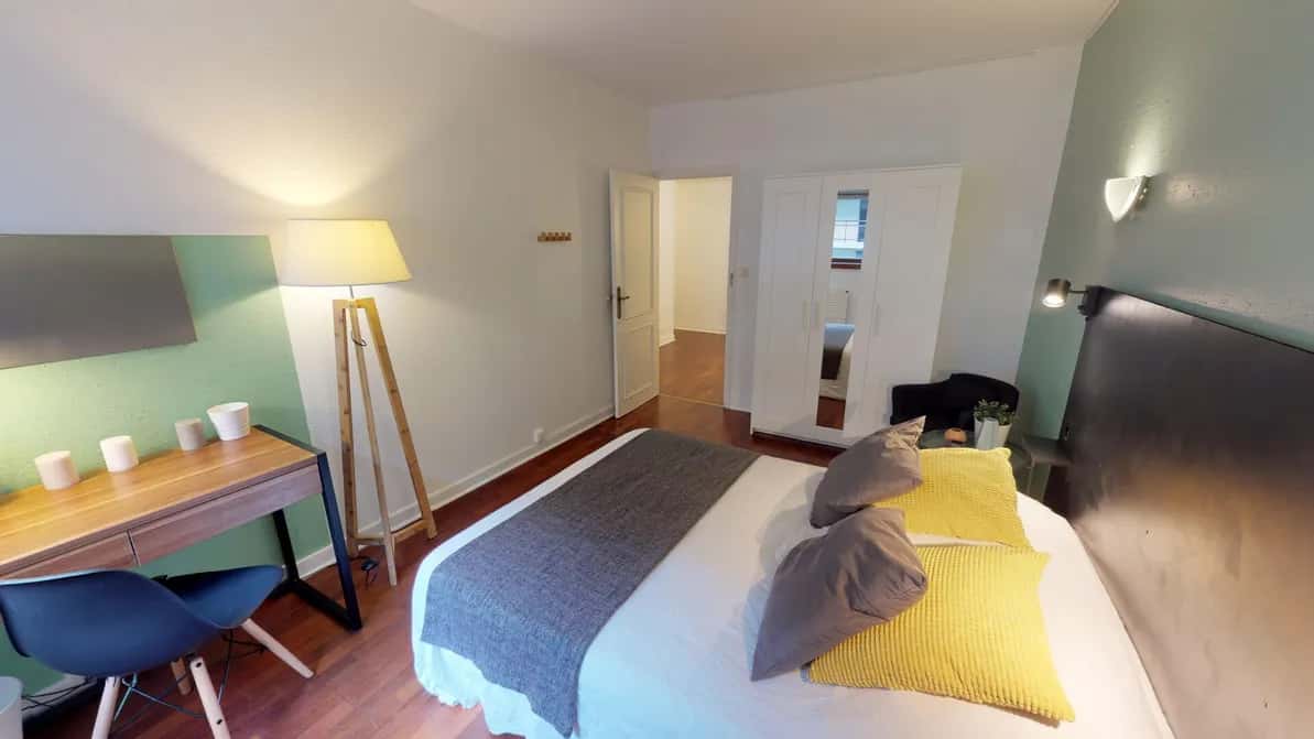 Quarto em Rue du Rempart Saint-Etienne, Toulouse para 118 m² com 4 quartos