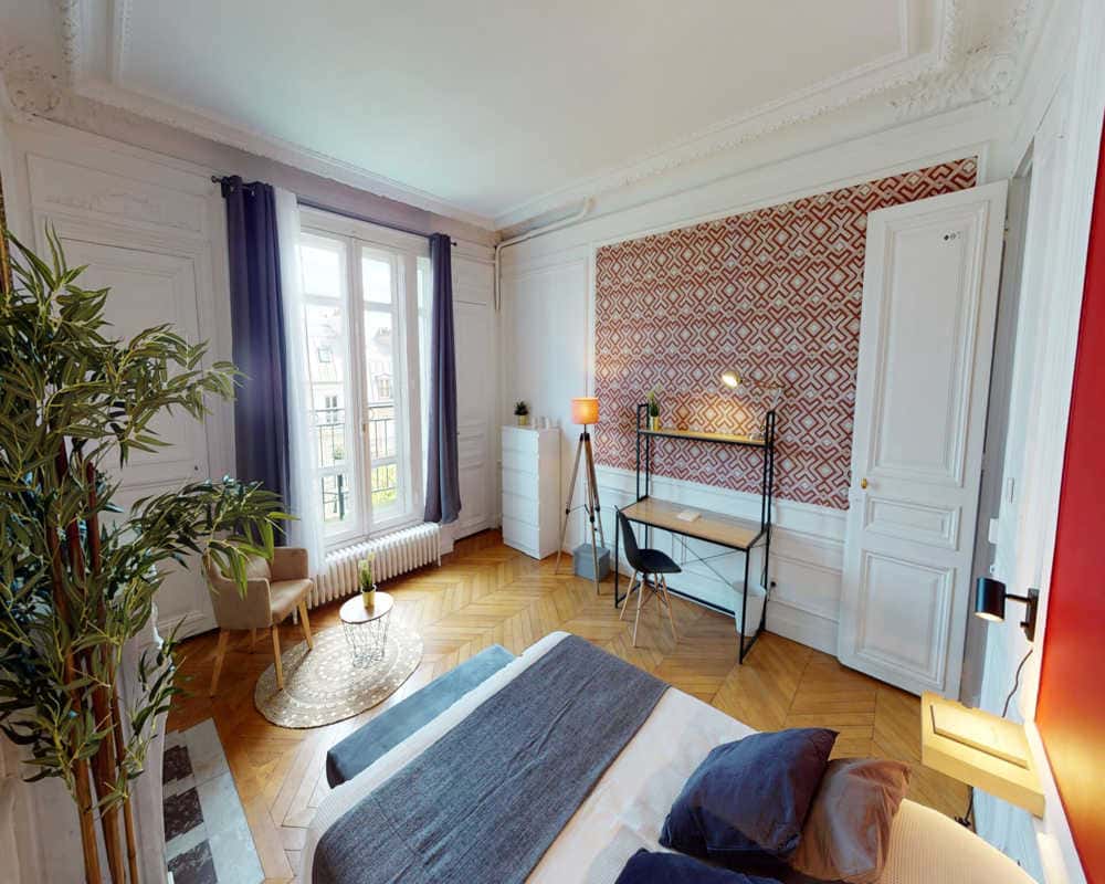 Chambre dans le boulevard Malesherbes