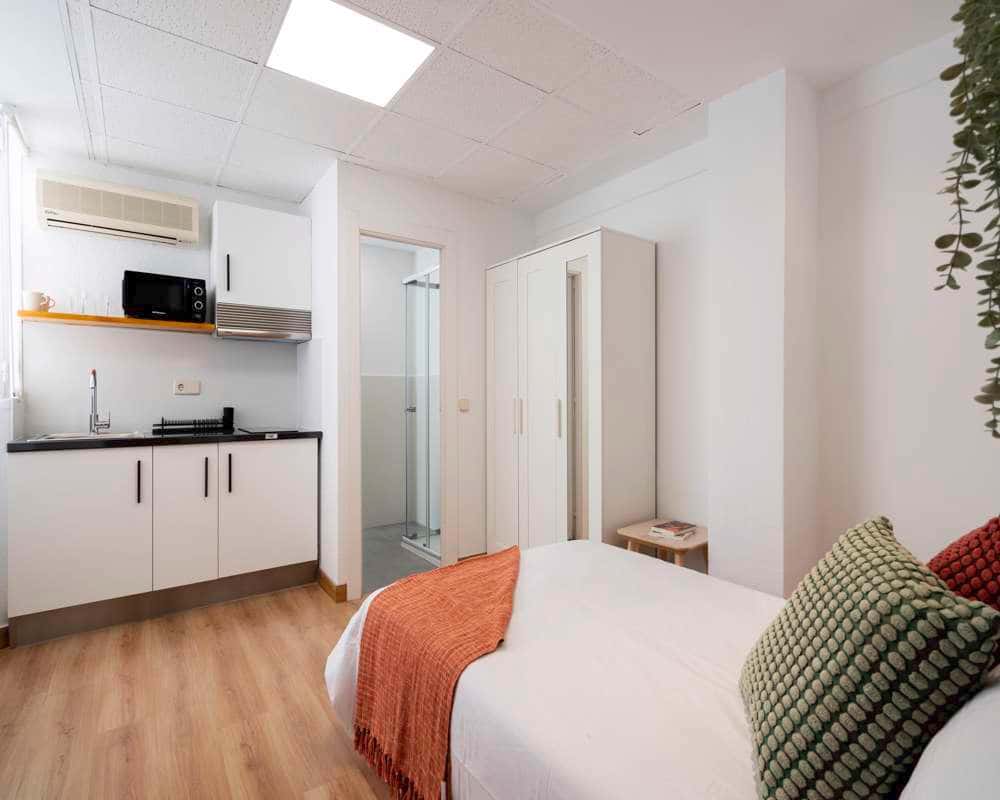 Habitación individual en la Paseo de la Castellana