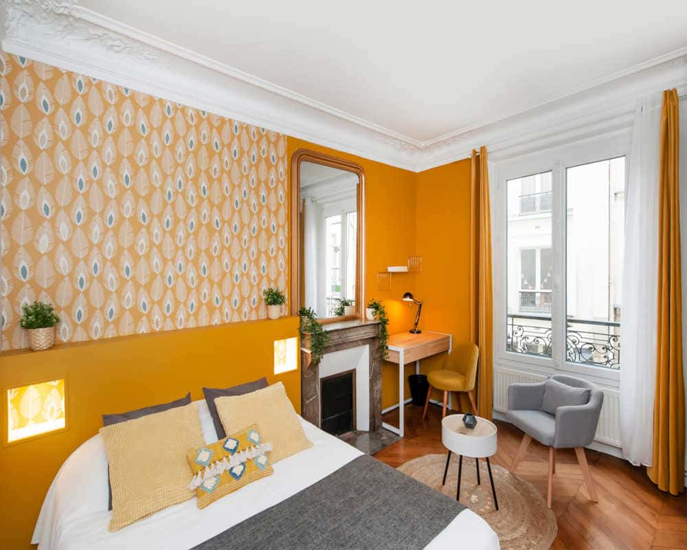 Chambre dans le rue Condorcet