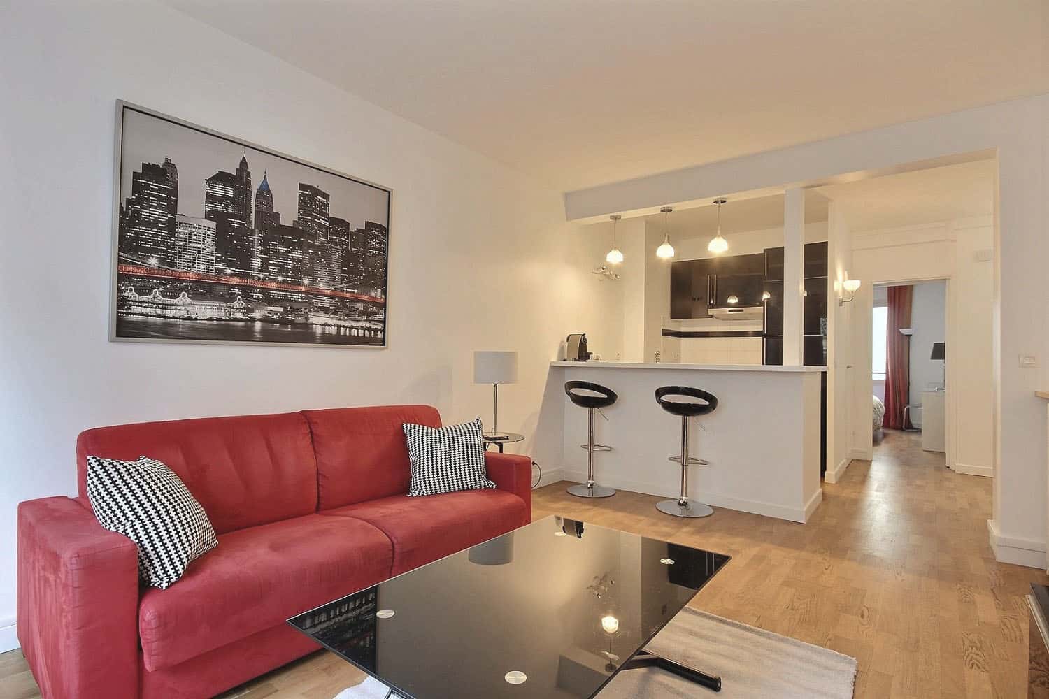 Apartment 1 bedroom 49m²