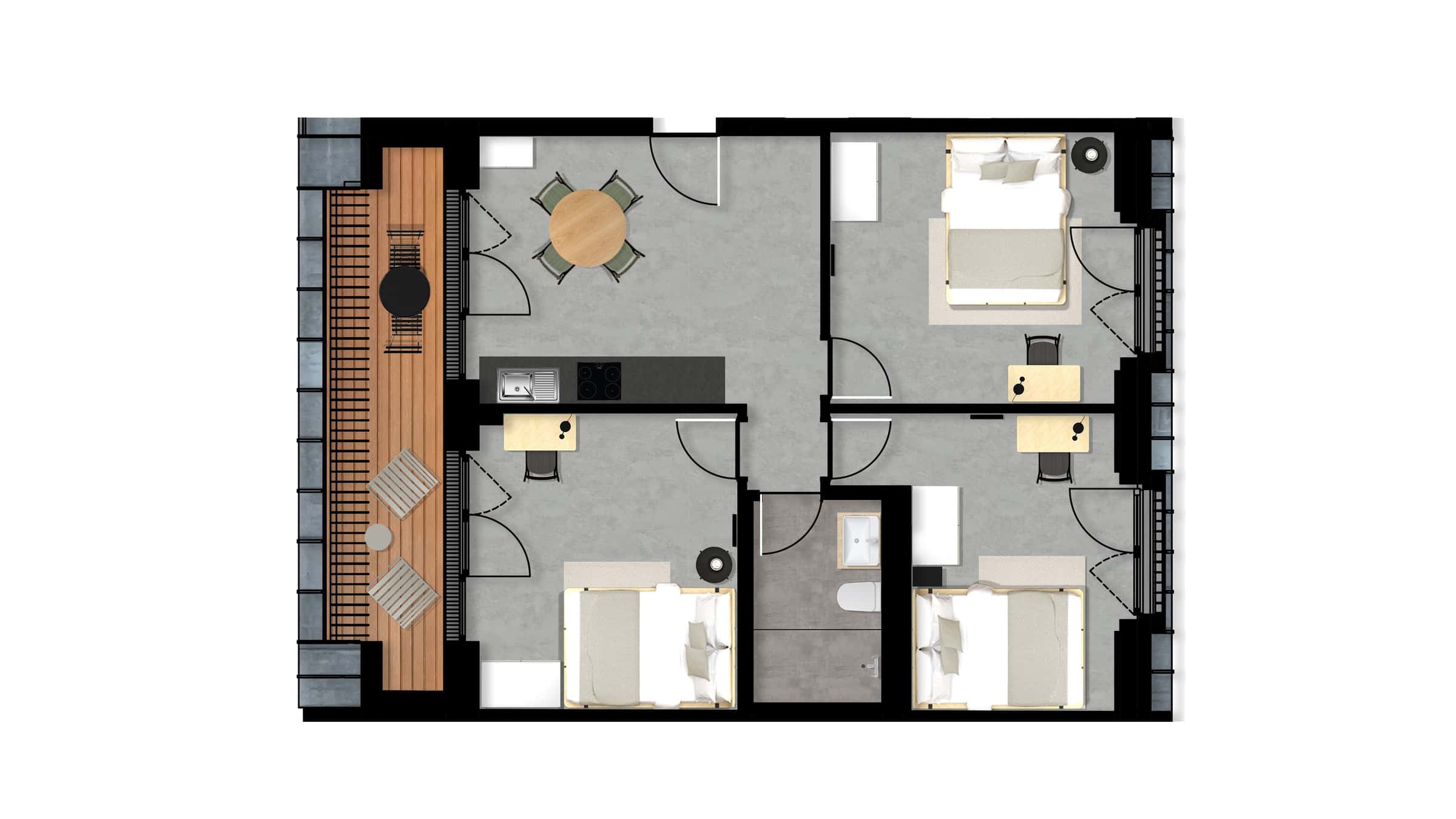 Zimmer in der Sickingenstrasse -