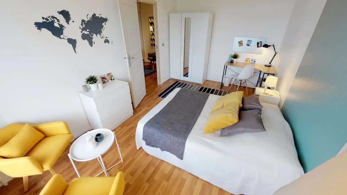 Zimmer in Rue du Bazinghien, Lille für 109 m² mit 5 Schlafzimmer