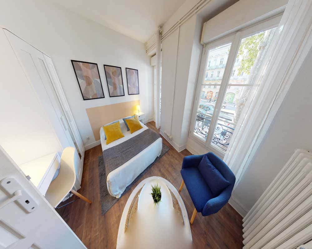 Chambre dans le boulevard d'Arcole