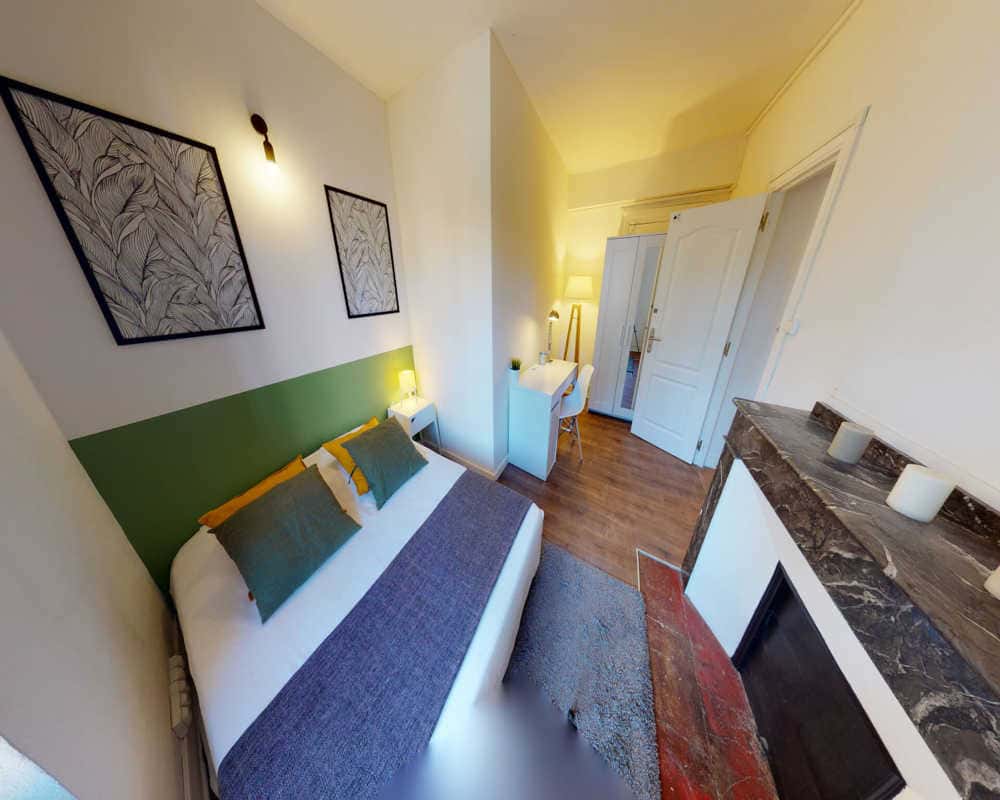 Chambre dans le boulevard d'Arcole