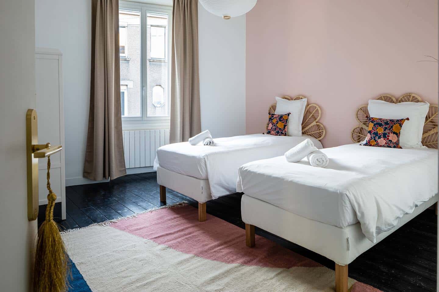 chambre 2 lits simples