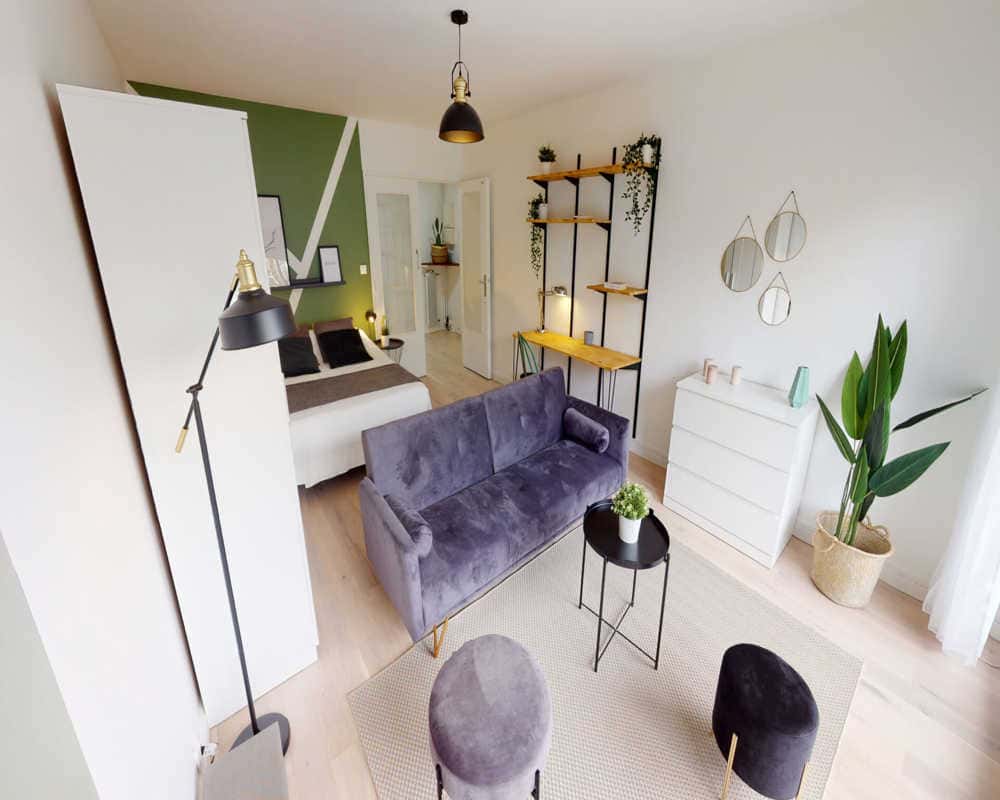 Chambre dans le rue de Bagnolet