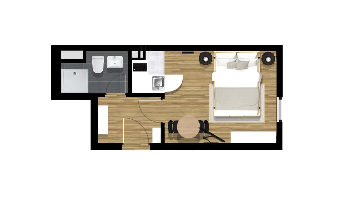 Wohnung in der Klüberstraße - - Photo 1