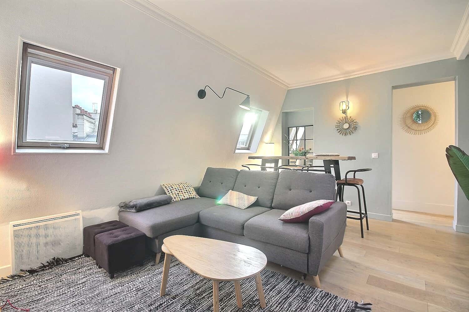 Apartment 2 bedrooms 58m²