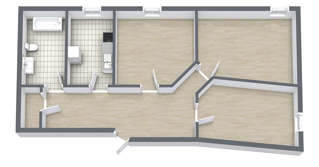Zimmer in der Fallstraße