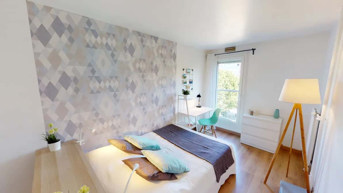 Room in Rue Salvador Allende, Nanterre for 84 m² with 4 bedrooms