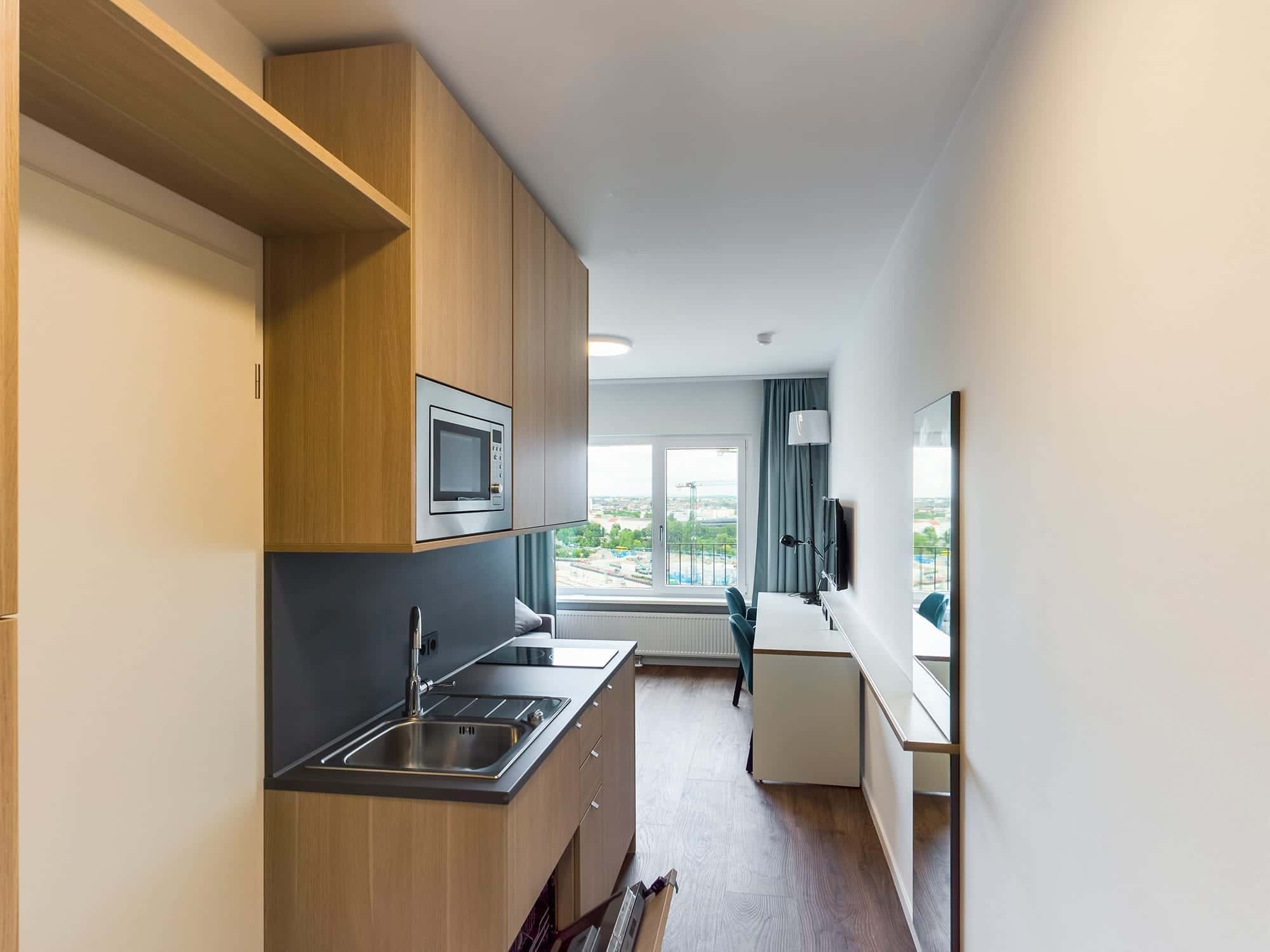 Furnished 1 room studio in the heart of Berlin