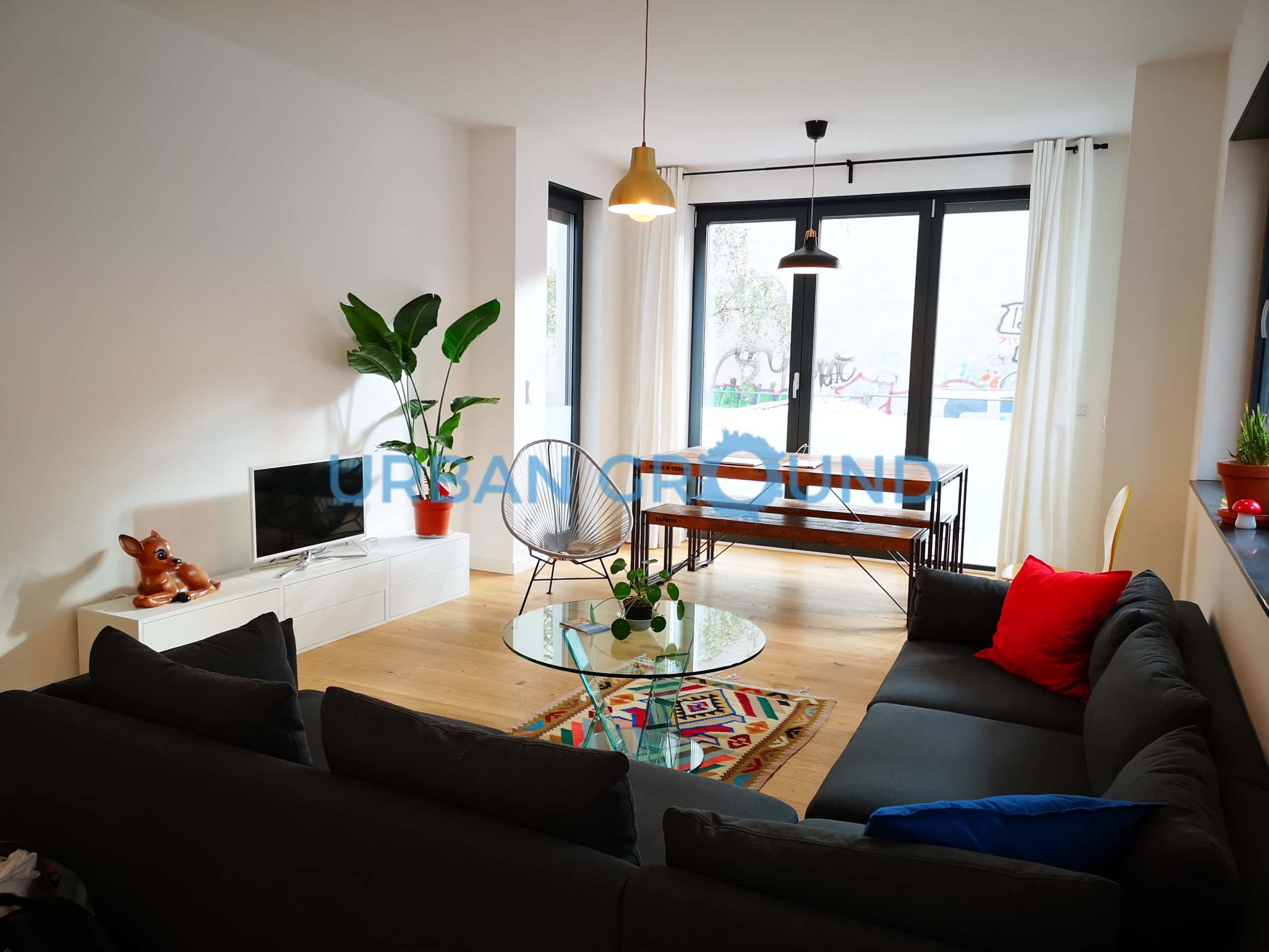 Fully-Furnished 3 room apartment in Neukölln