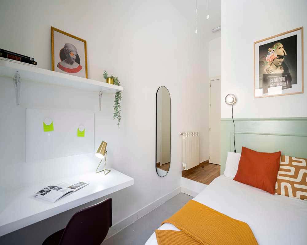 Habitación individual en la San Lorenzo