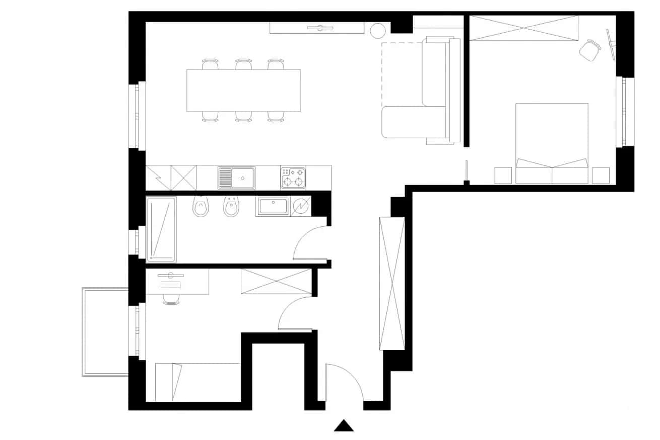 Apartment Milan, 2 beds — photo 26