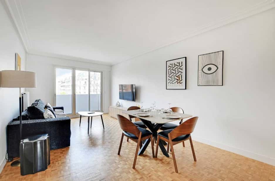 Elegant appartement AC/ 1BR-4P- Ternes