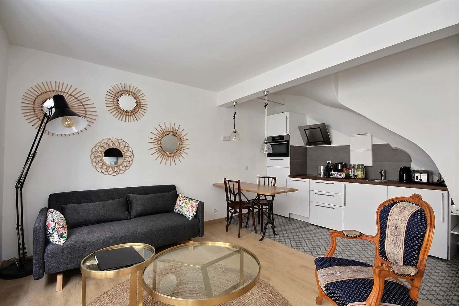 Duplex 1 bedroom 32m²