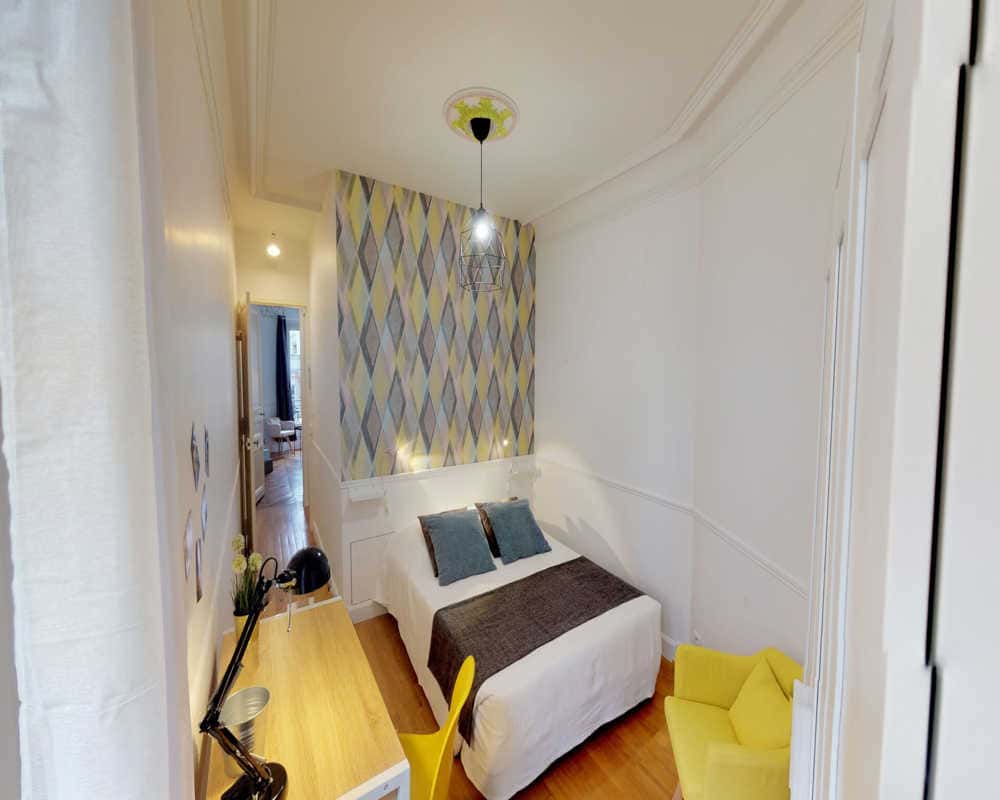 Chambre dans le rue Denis Poisson