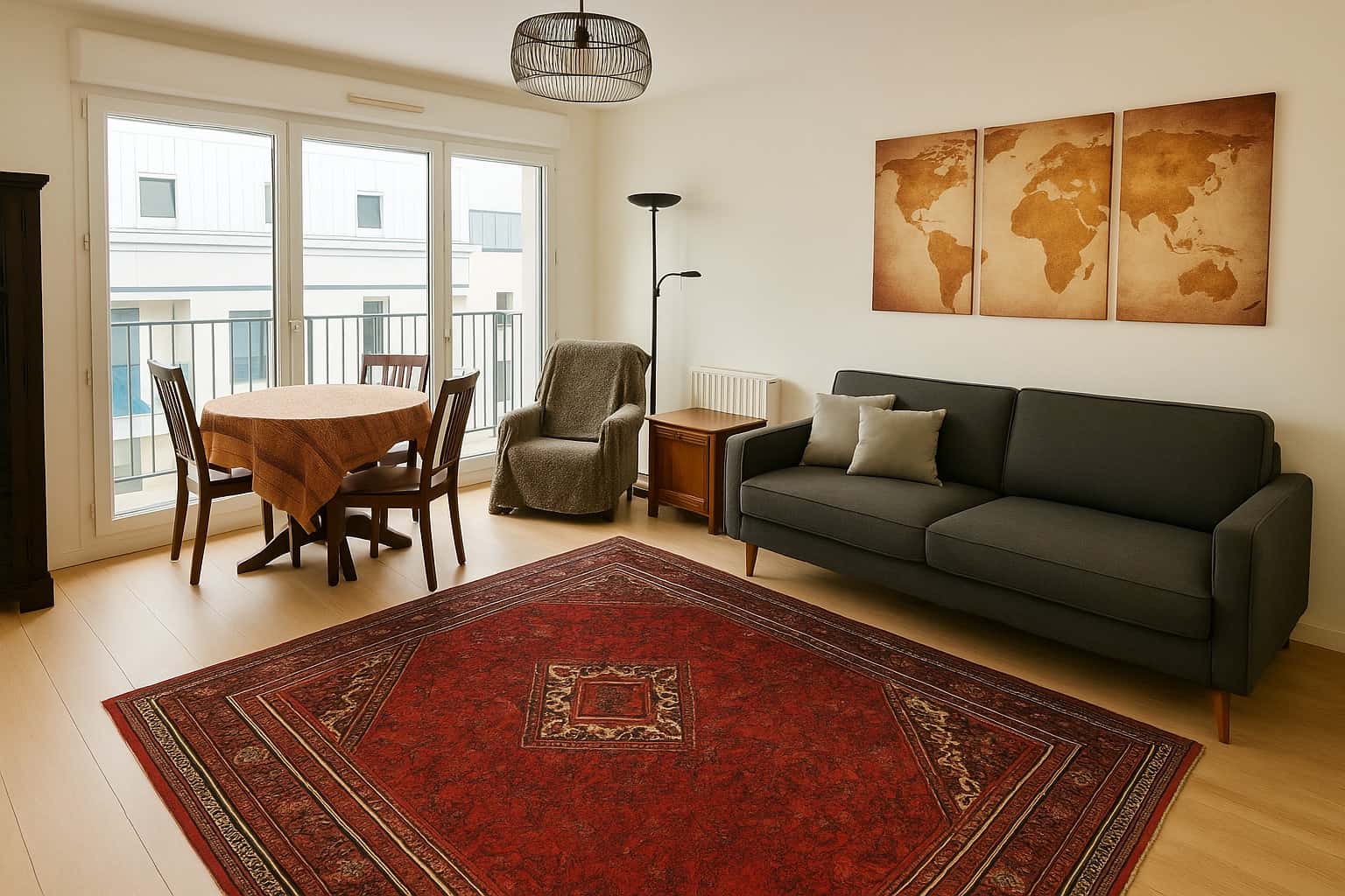 Apartment in Rue Jean Jaurès, Nanterre for 83 m² with 3 bedrooms