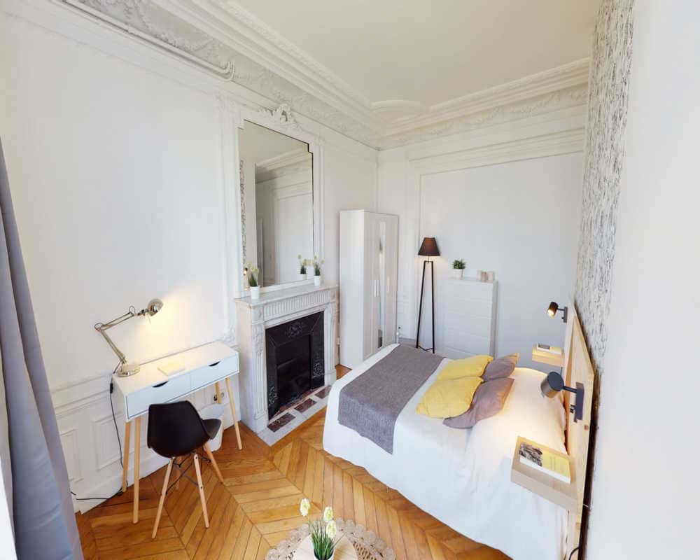 Chambre dans le boulevard Malesherbes