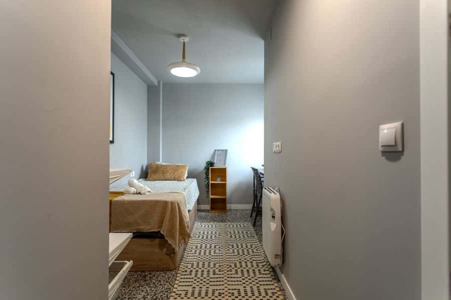 Habitación en piso de 5 habitaciones