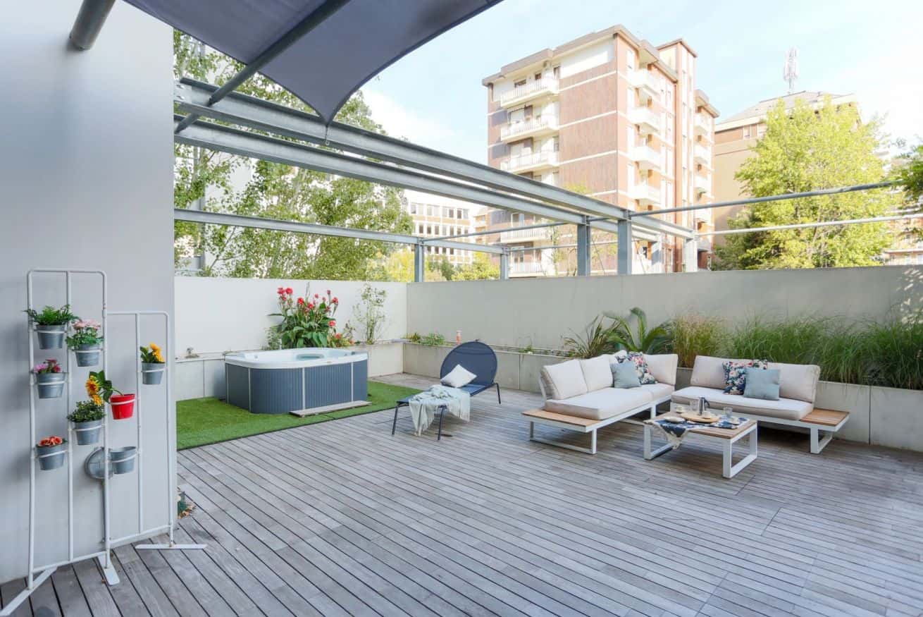 Trilocale con terrazza e Jacuzzi a City Life