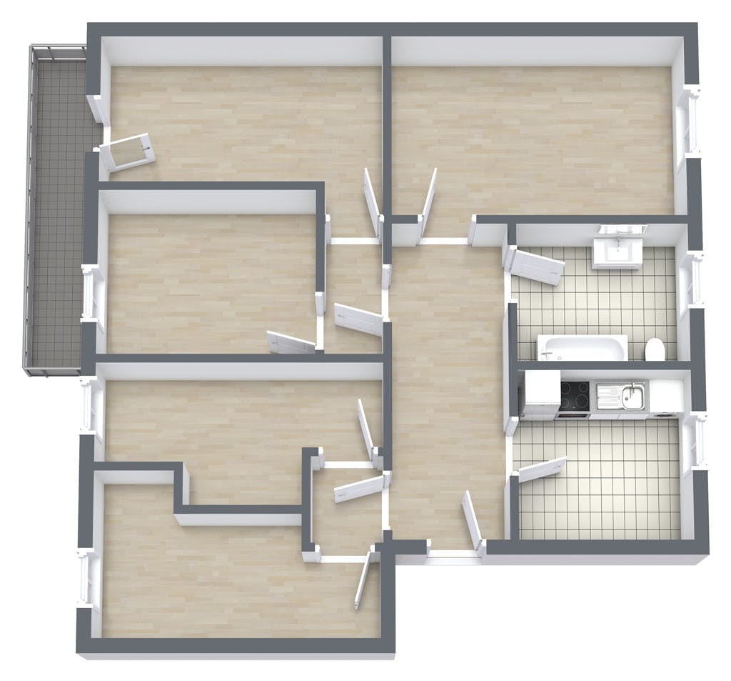 Zimmer in der Grünwalderstraße 117